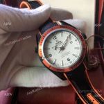 Omega Seamaster Planet Ocean 41 mm Watches Black Case Orange Bezel